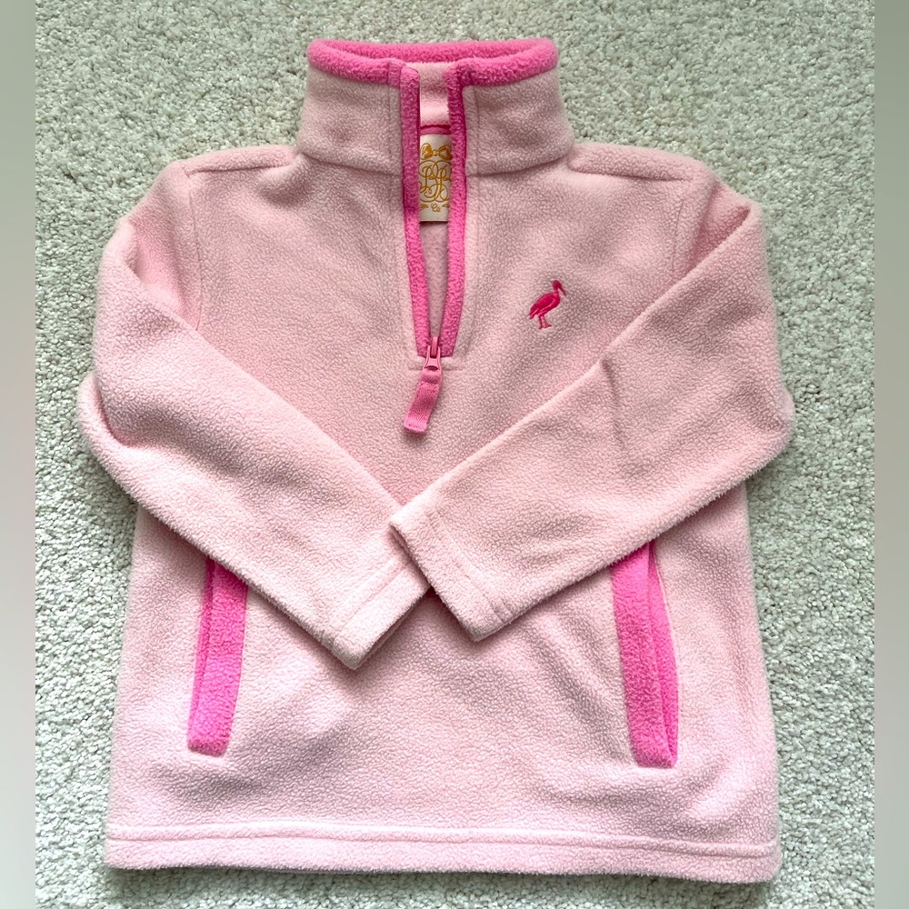 The Beaufort Bonnet Company Pink Fleece Pullover